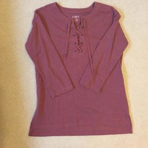 Loft mid sleeve shirt